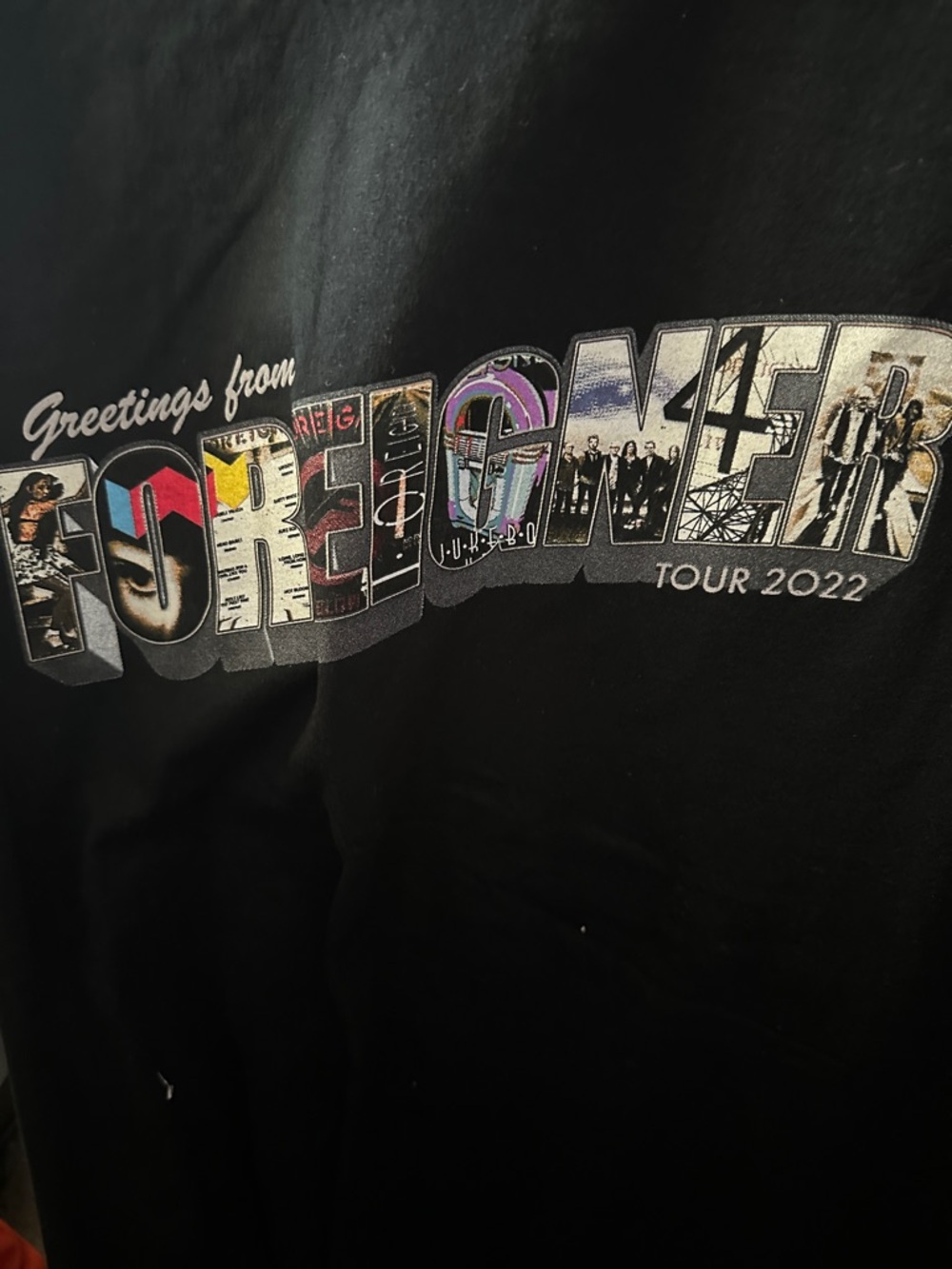 Reign Black 'Greetings From foreigner Graphic Short Sleeve Tee